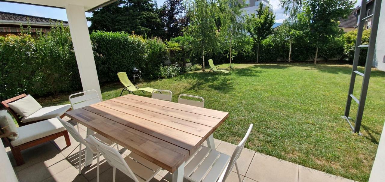 Le Coeur Du Saphir Apartment Thonon-les-Bains Bagian luar foto